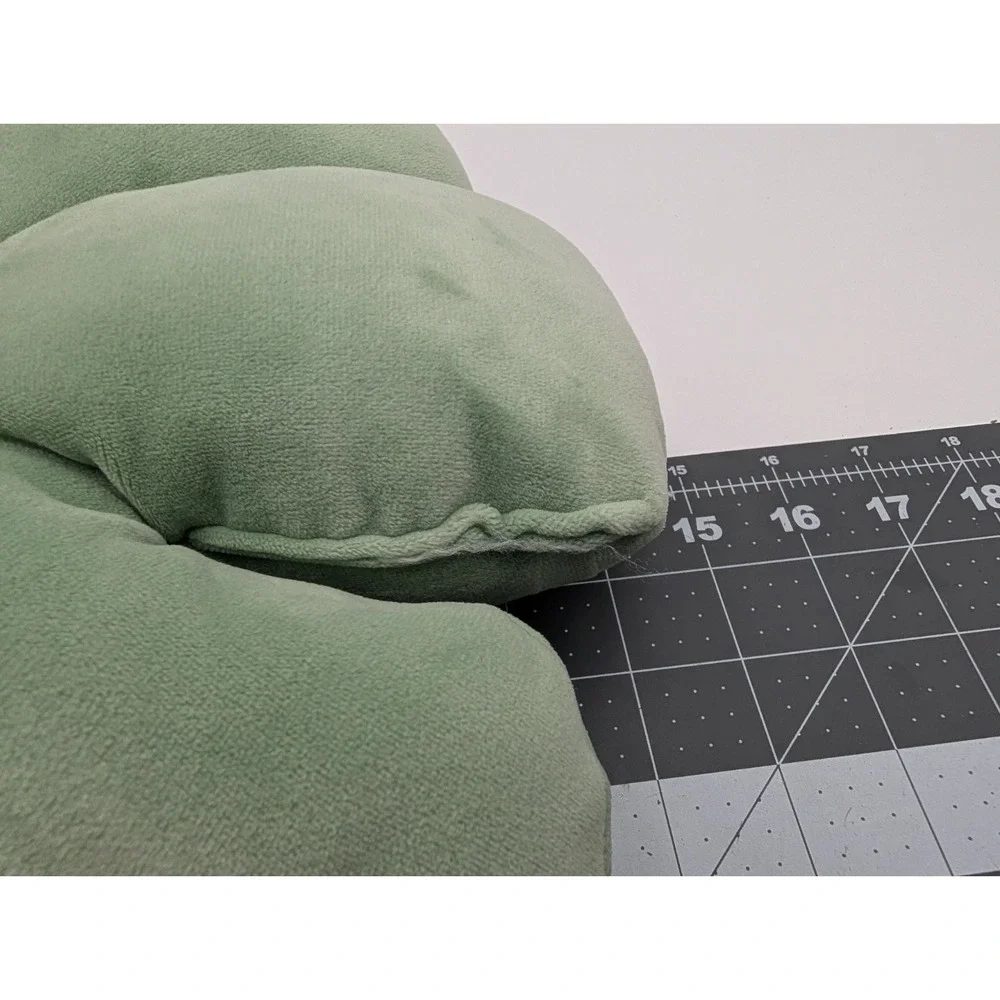 Flower Shape Green Pillow Plush 16 Inch‎ Stuffed
